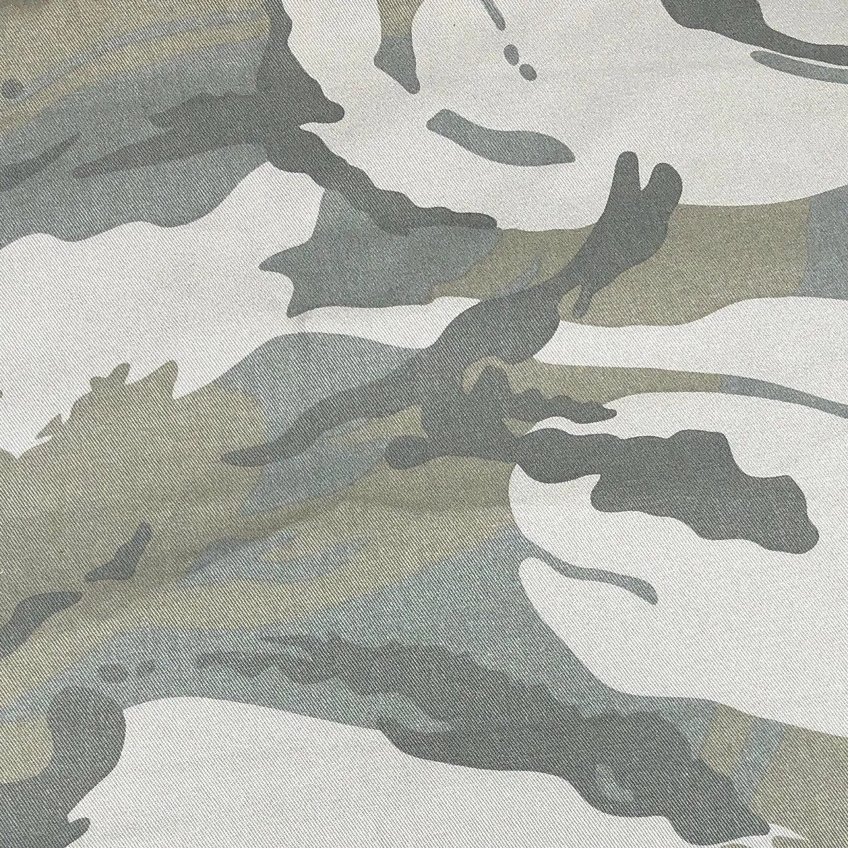 60" 100% Cotton Twill 7 OZ Dark Green Camouflage Camo Print Apparel & Face Mask Woven Fabric By the Yard