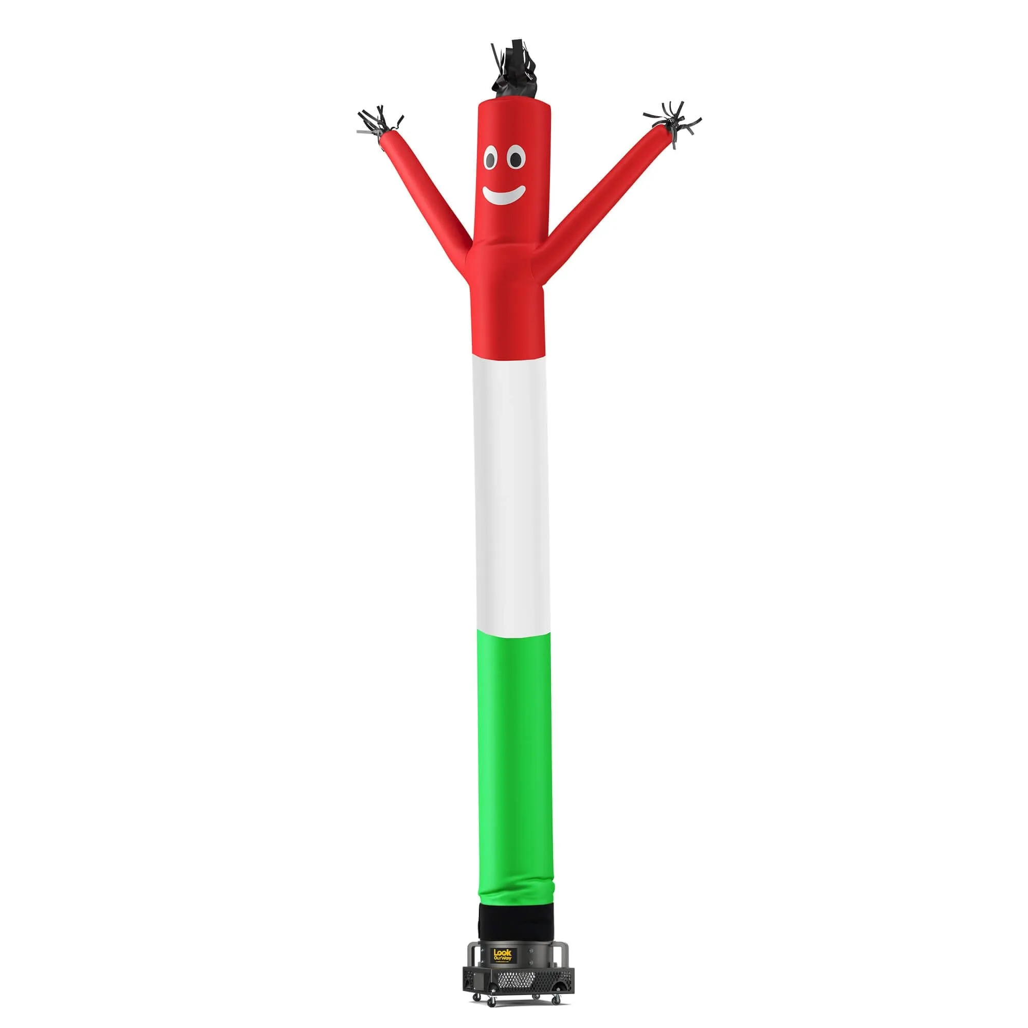 Air Dancers® Inflatable Tube Man Red, White, and Green