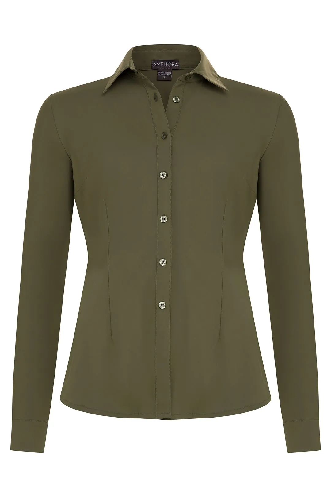 Ameliora Long Sleeves Fitted Dawn Shirt