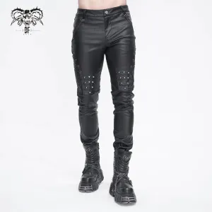 Black Pants w/ Side Laces and Studs