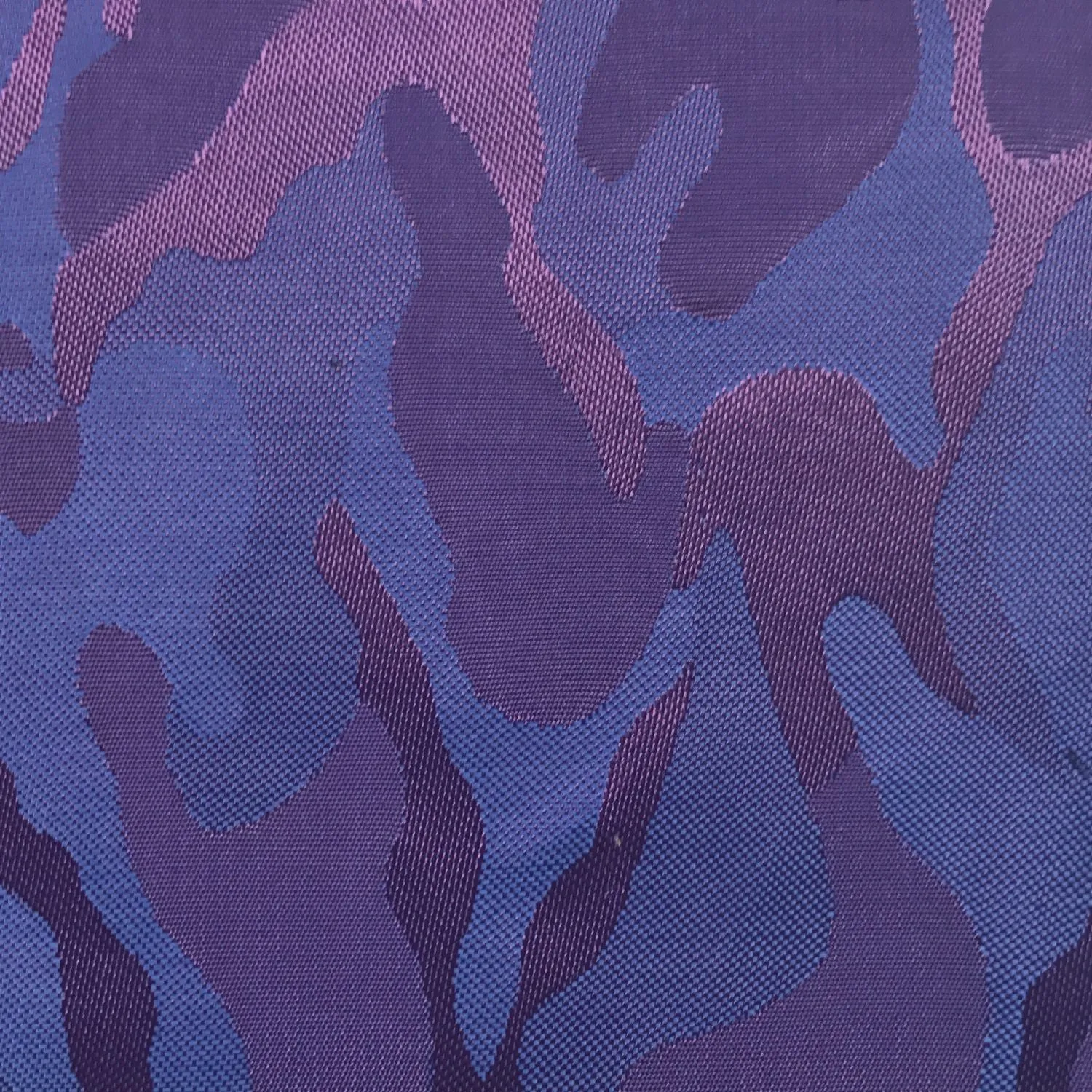 Blue Lilac & Purple Camouflage Lining