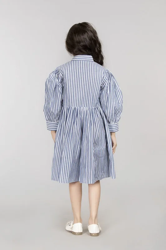 Blue Stripe Dress