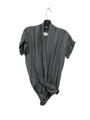 Bodysuit By Clothes Mentor In Grey, Size: Xs