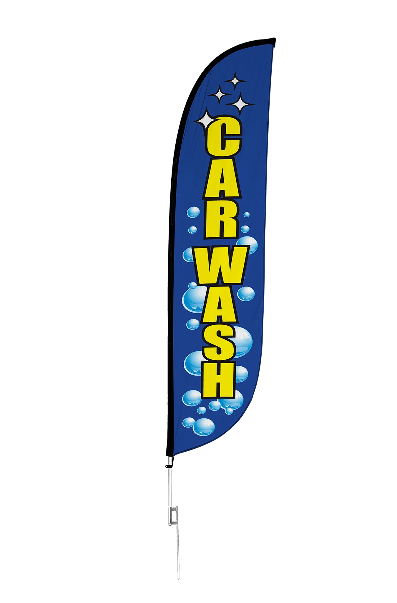 Car Wash Feather Flag