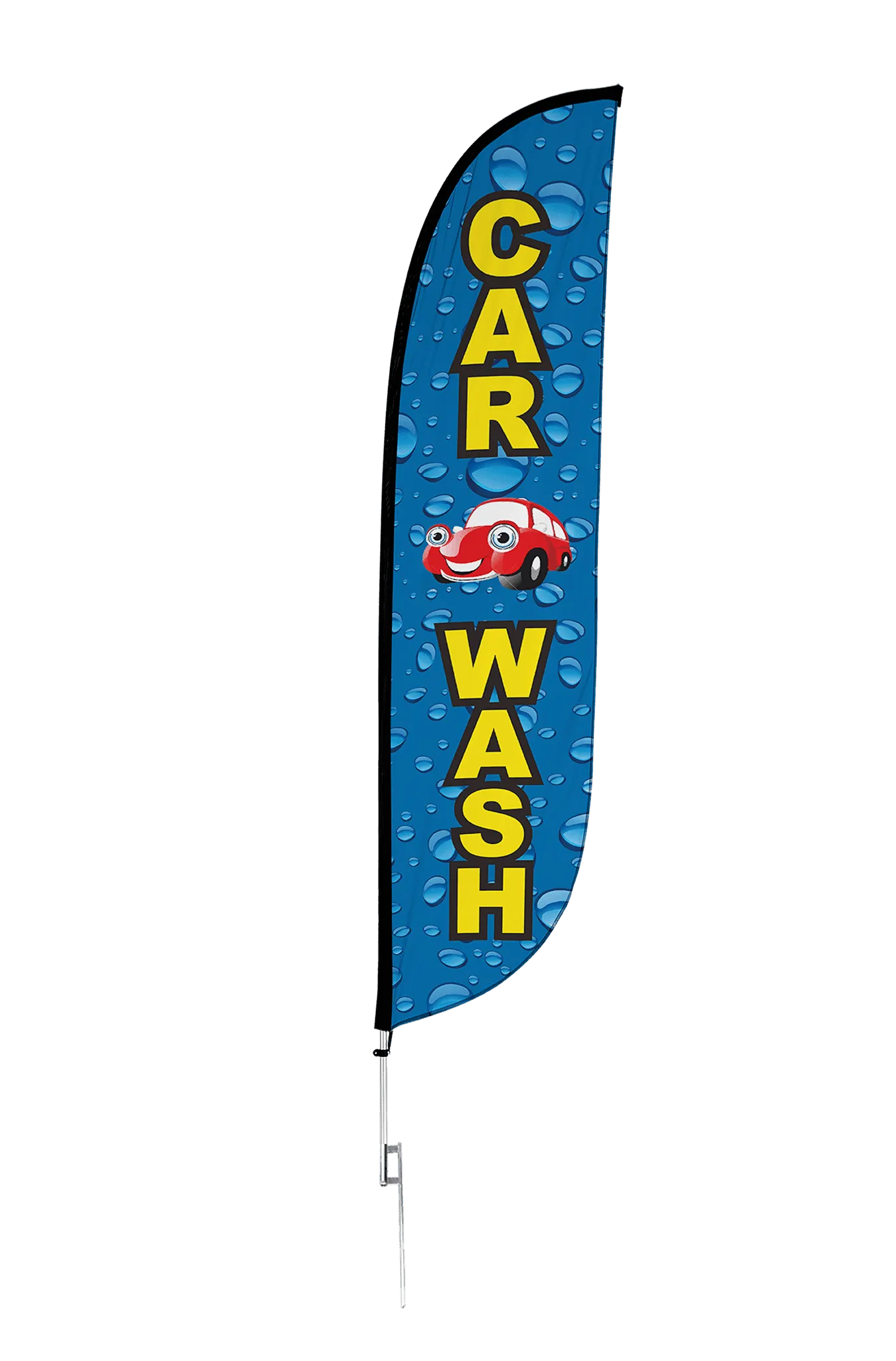 Car Wash Feather Flag