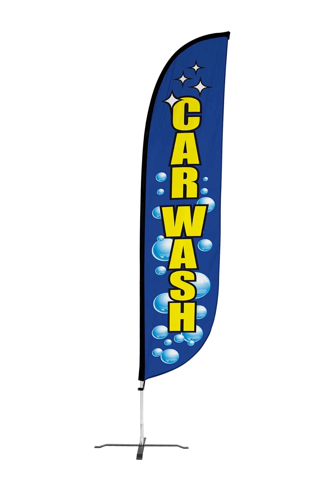 Car Wash Feather Flag