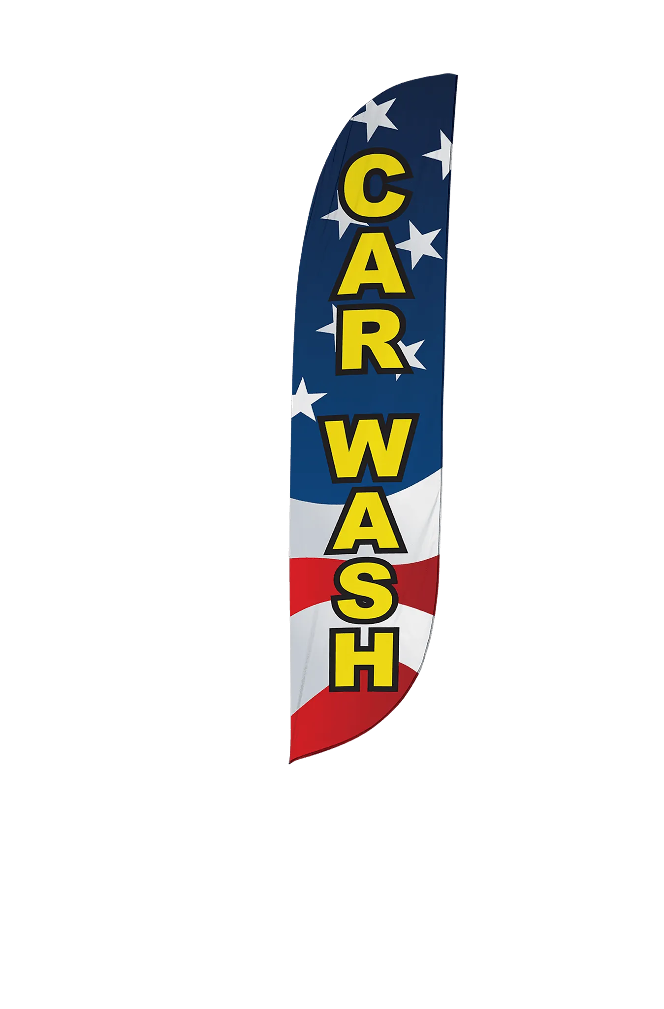 Car Wash Feather Flag