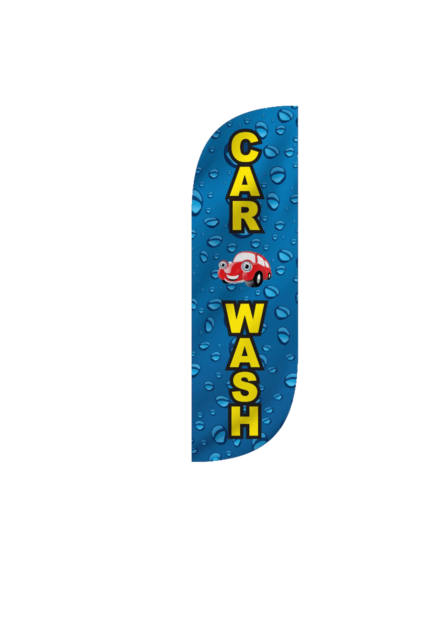 Car Wash Feather Flag