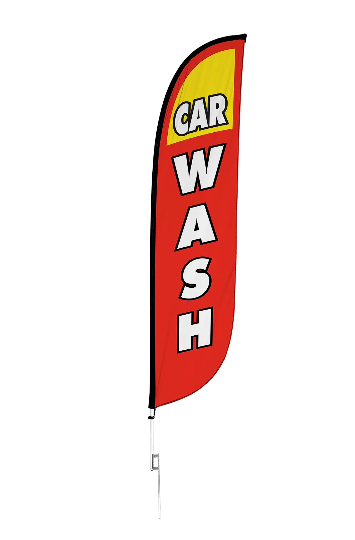 Car Wash Feather Flag