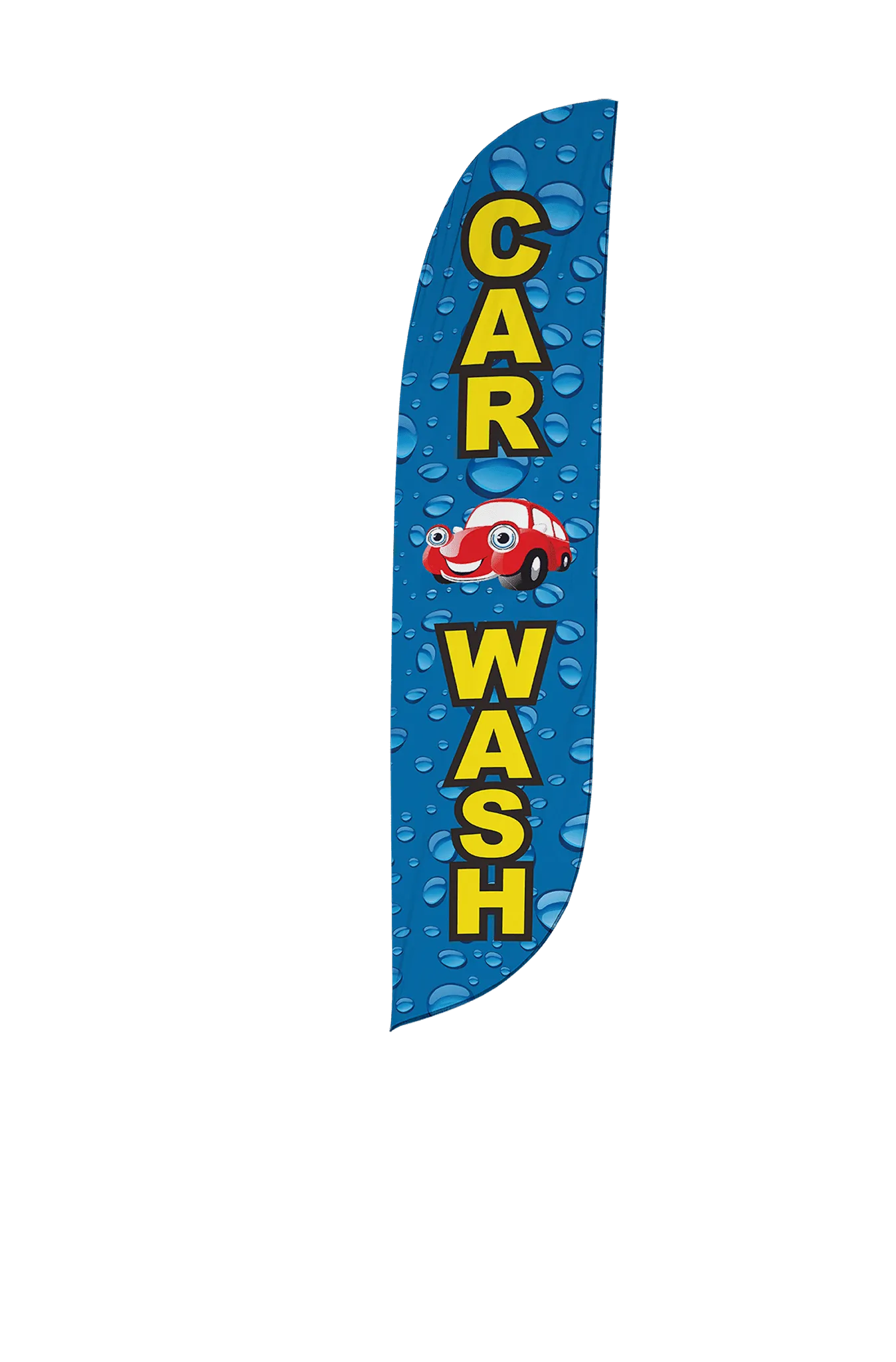 Car Wash Feather Flag