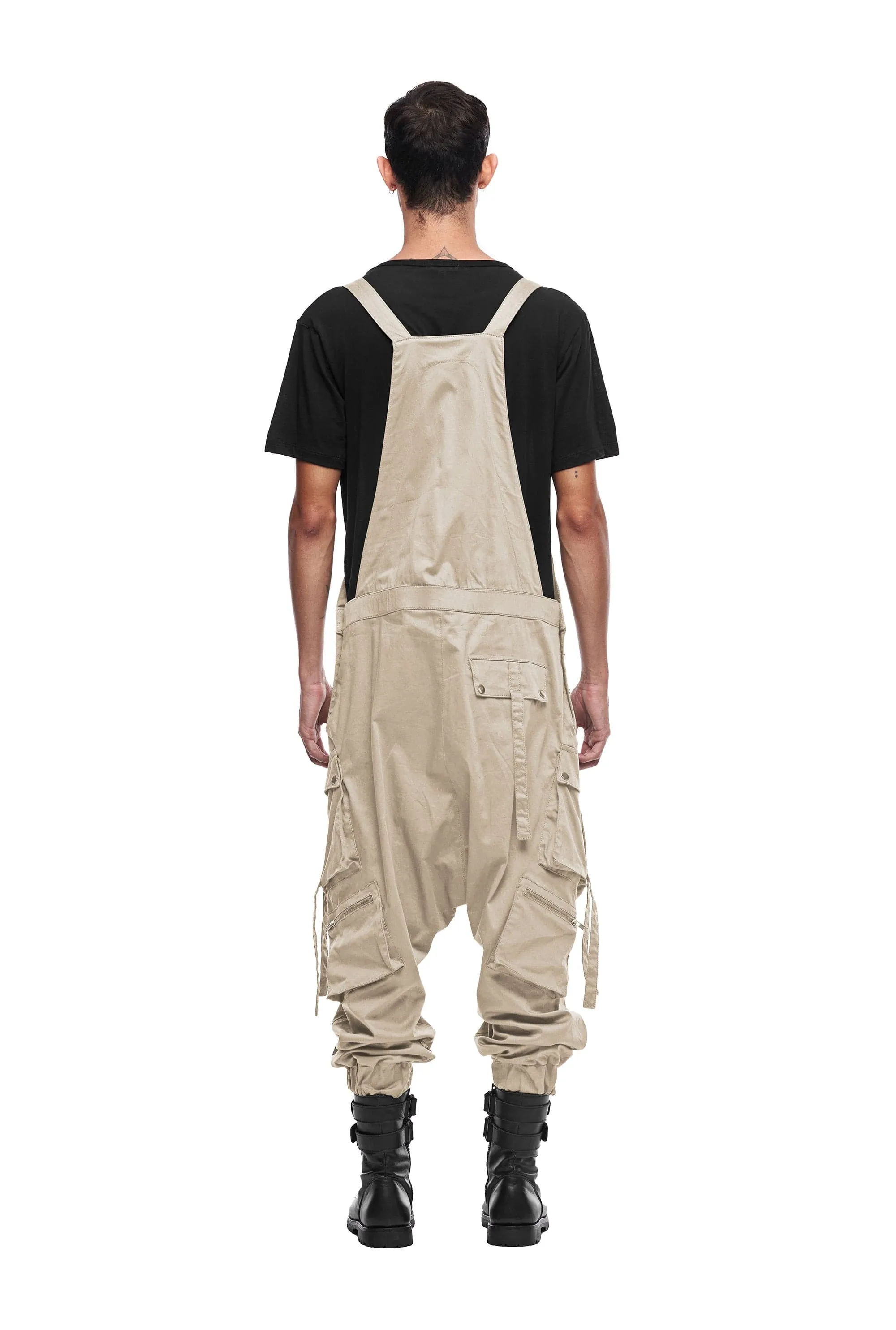 CARGO OVERALLS IN BONE