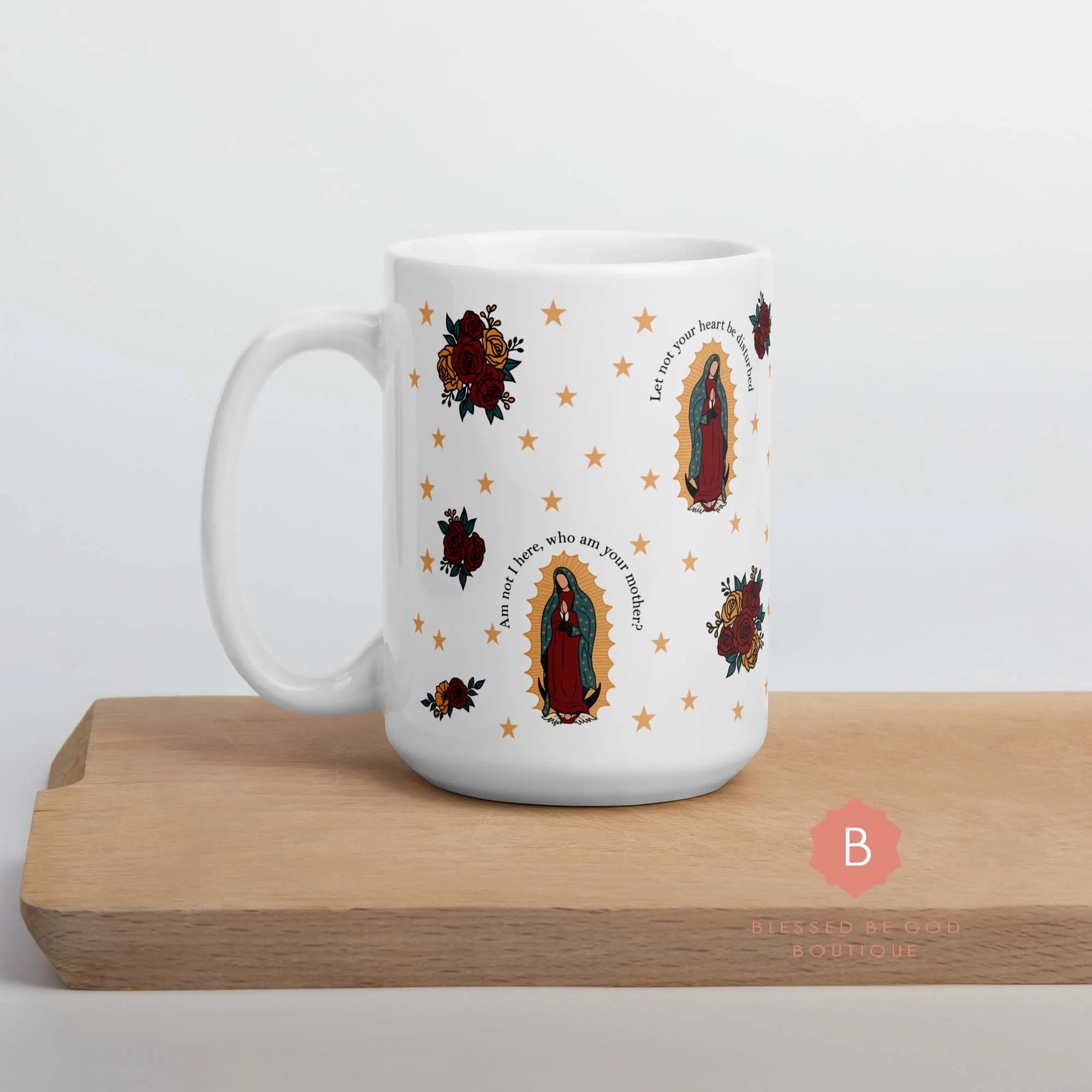 Catholic Coffee Mug, Our Lady of Guadalupe