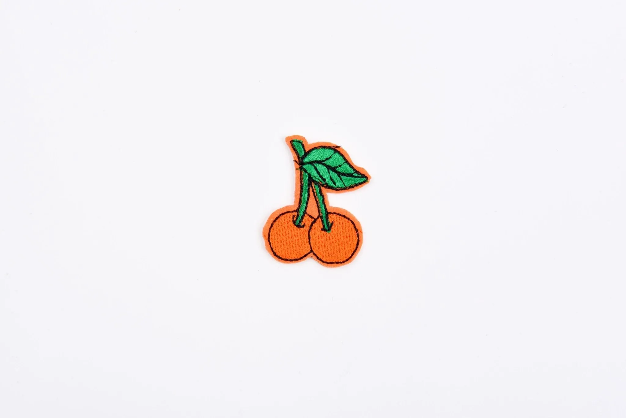 Cherry High-quality Patch  (2 Pieces Pack)  Sew on,   Embroidered patches.