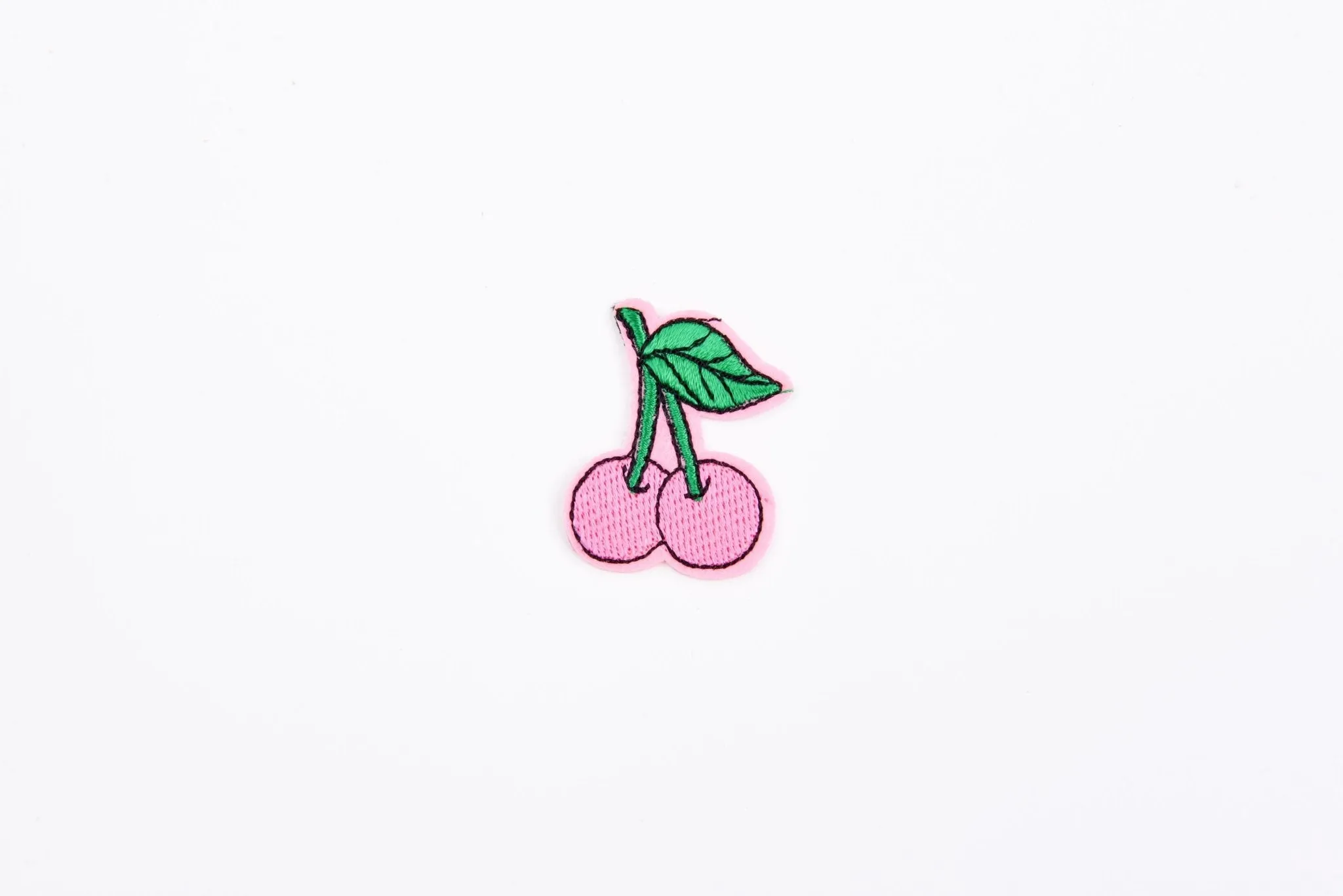 Cherry High-quality Patch  (2 Pieces Pack)  Sew on,   Embroidered patches.