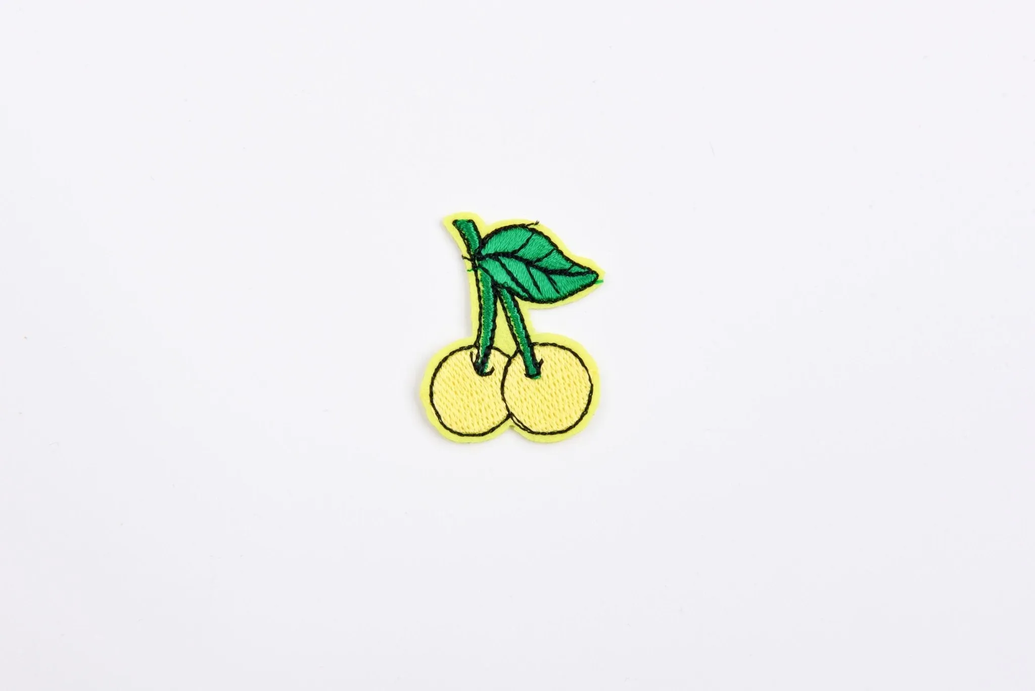 Cherry High-quality Patch  (2 Pieces Pack)  Sew on,   Embroidered patches.