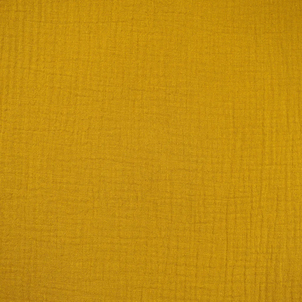 Cotton Double Gauze Solid Citron