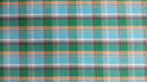 COTTON LAWN YARN DYED MINI PLAID NON-STRETCHED WOVEN - SHIRTING FABRIC<br><h6>5-GRN/AQUA/BRWN<br>250D-CLWNP-MINI</h6>