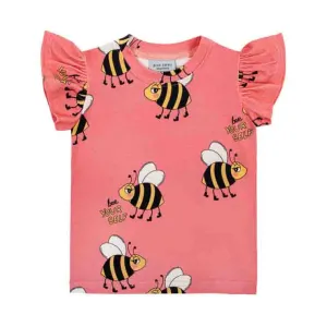 Dear Sophie Frill Tank Top - Bee Pink