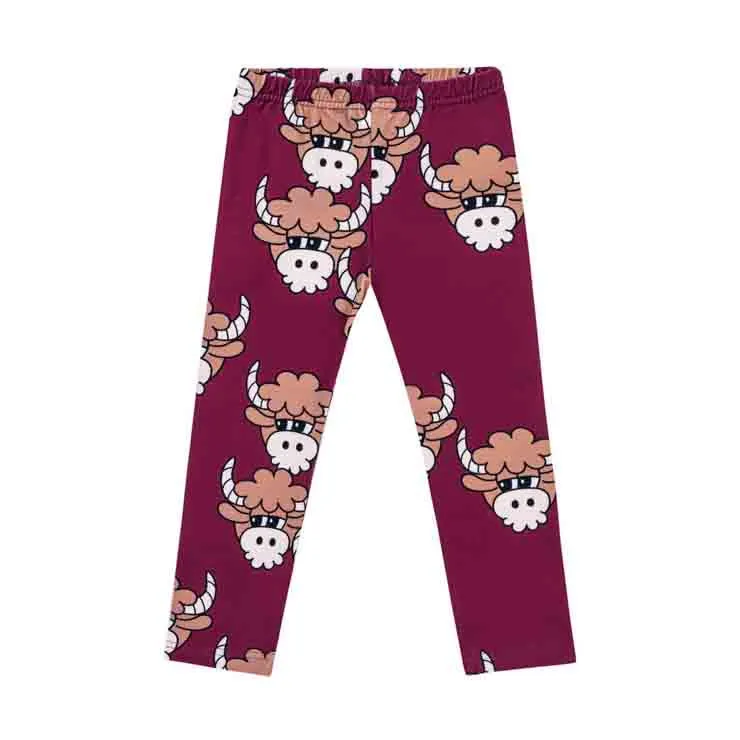 Dear Sophie Leggings - Bull Dark Red