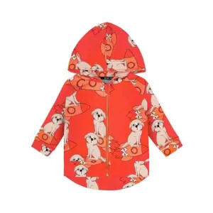 Dear Sophie Zip Hoodie - Cosmodog Orange