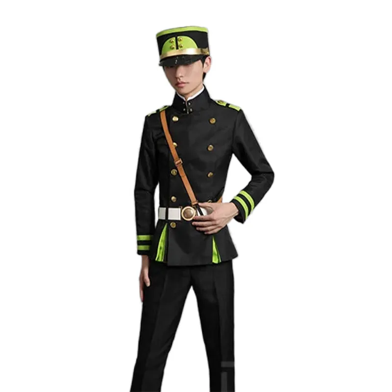 DokiDoki-R Anime Seraph of the end Cosplay Yuichiro Hyakuya Costume Men Halloween