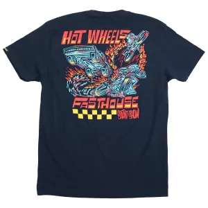 Fasthouse Hot Wheels Stunt Show Tee - Midnight Navy