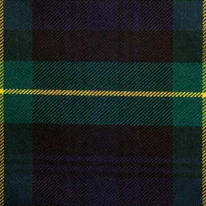 Gordon Medium Caledonian Tartan Check 100% Wool