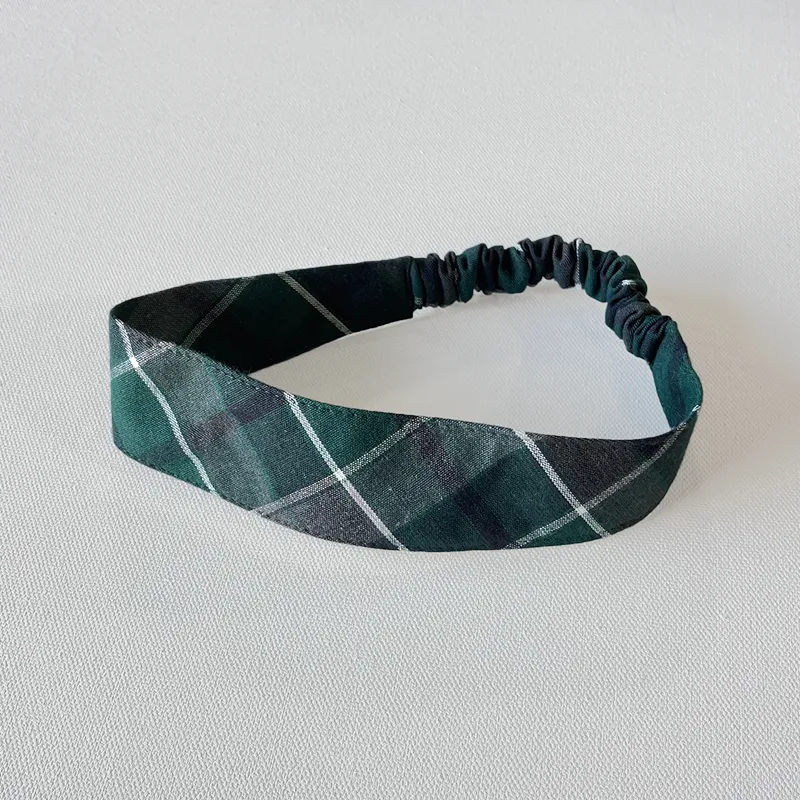 Hair Accessories Plaid 75