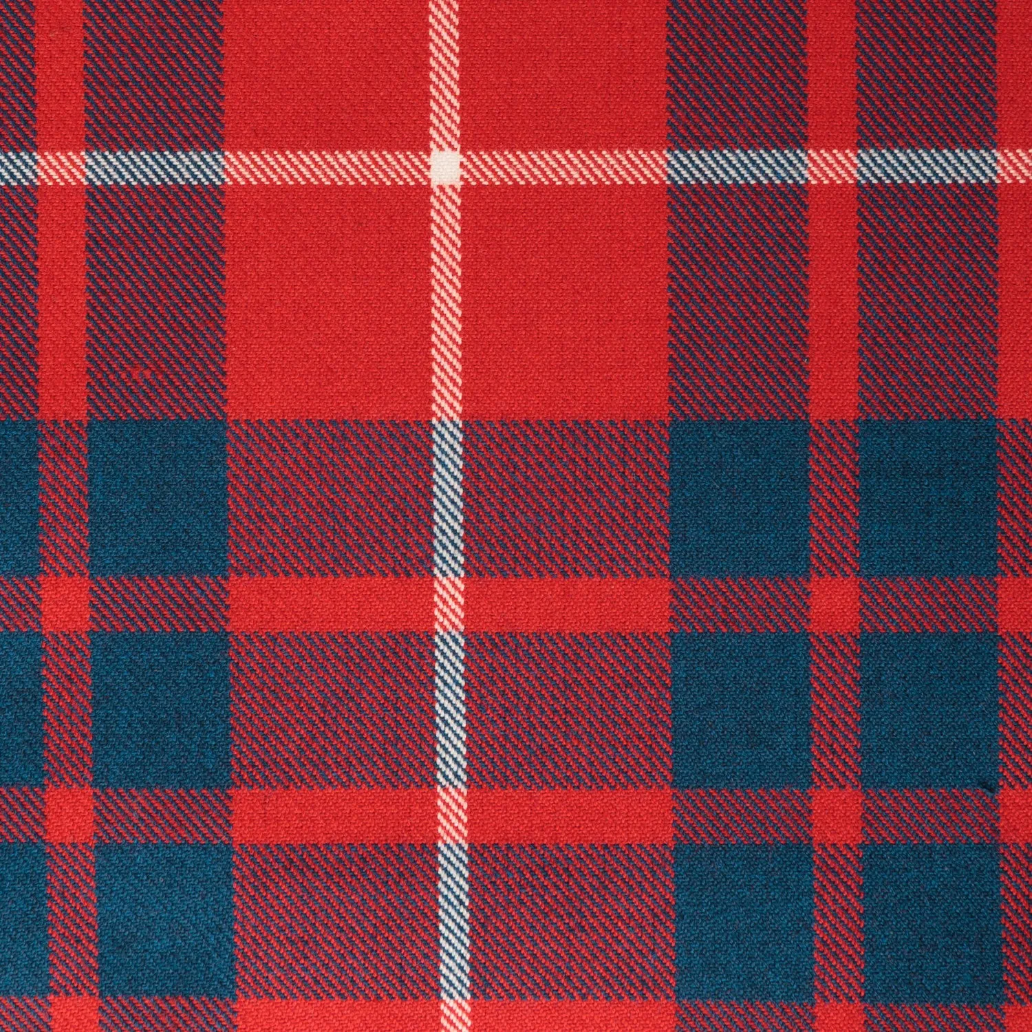 Hamilton Red Tharthan Tartan Check 65% Poly 35% Visc