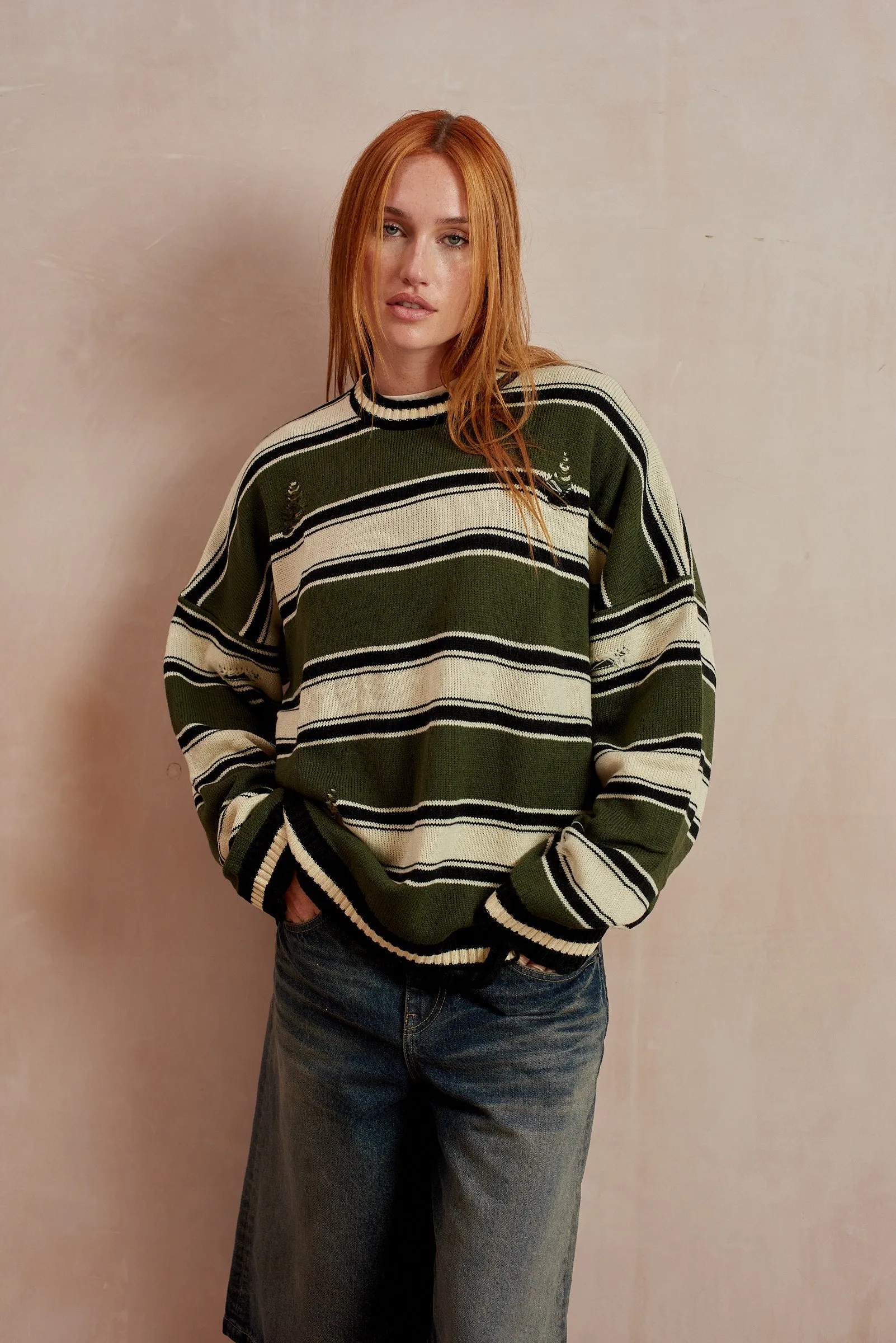 In Line Stripe Knit