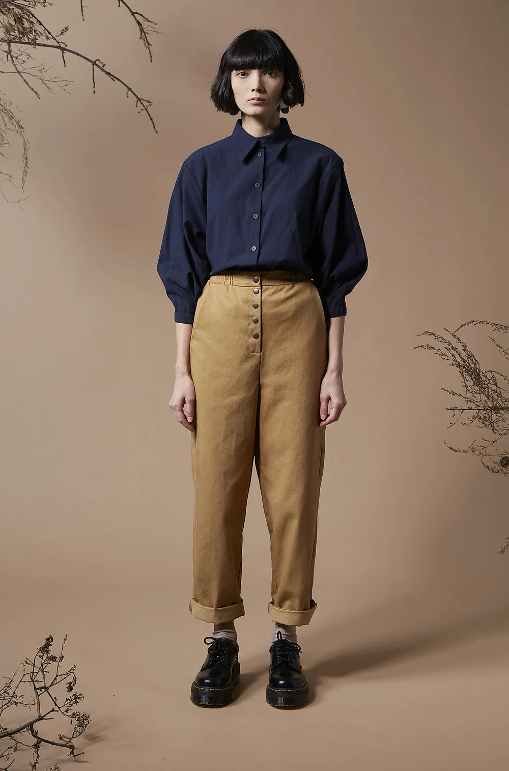 Joseph Pants in  Camel Twill