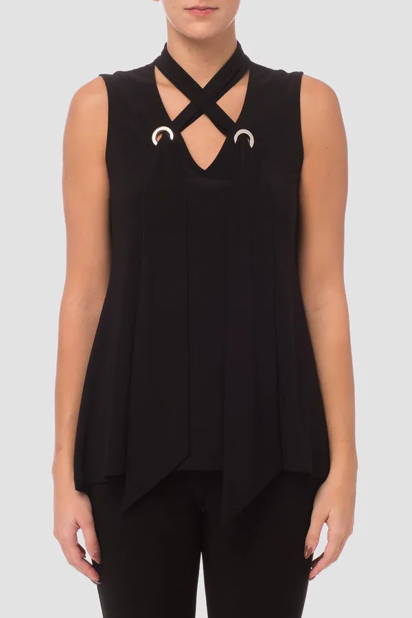 Joseph Ribkoff Sleeveless Ring Top