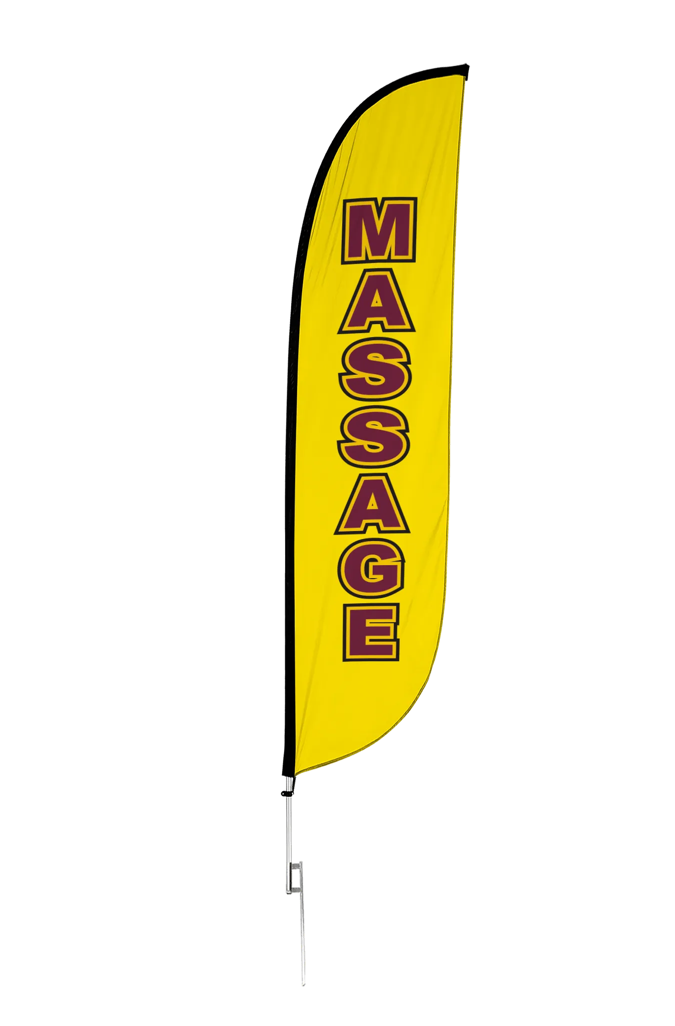 Massage Feather Flag