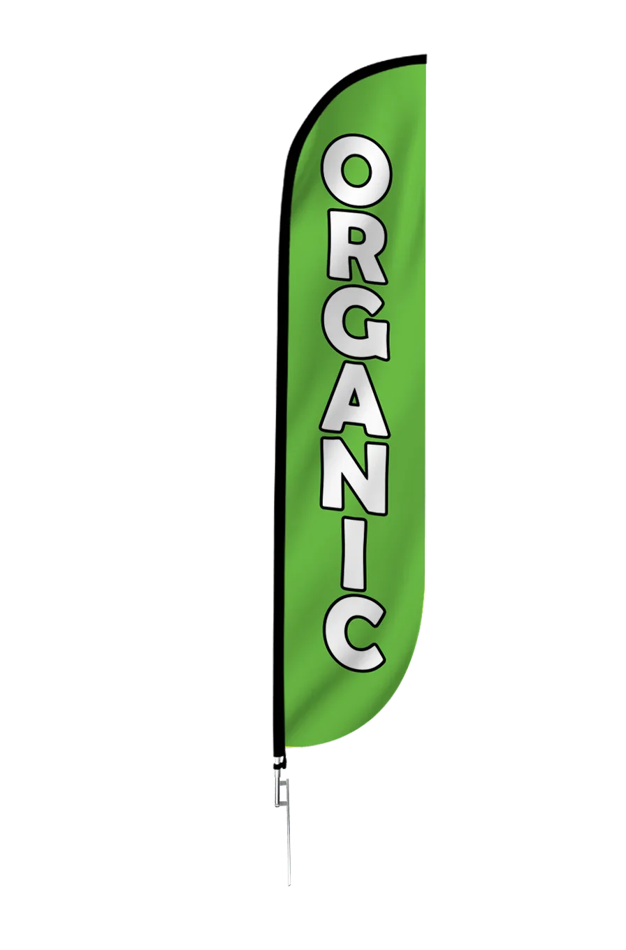 Organic Feather Flag