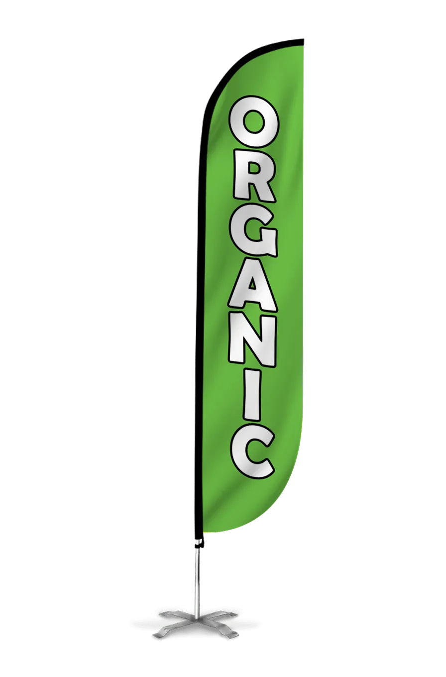 Organic Feather Flag