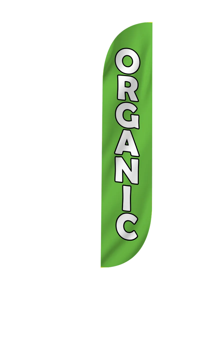 Organic Feather Flag