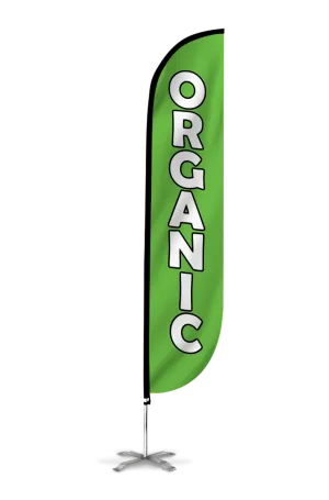 Organic Feather Flag