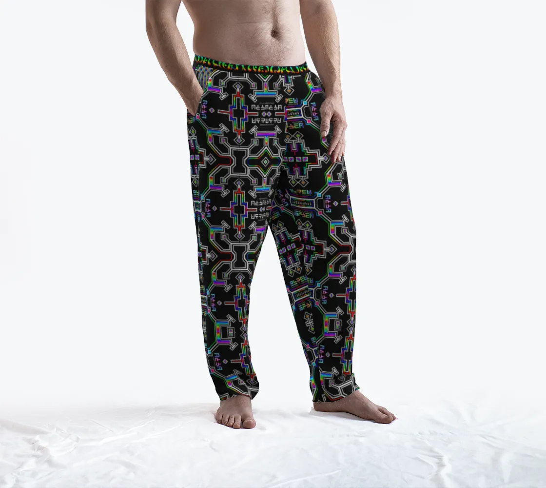 Prismatic Grid Lounge Pants