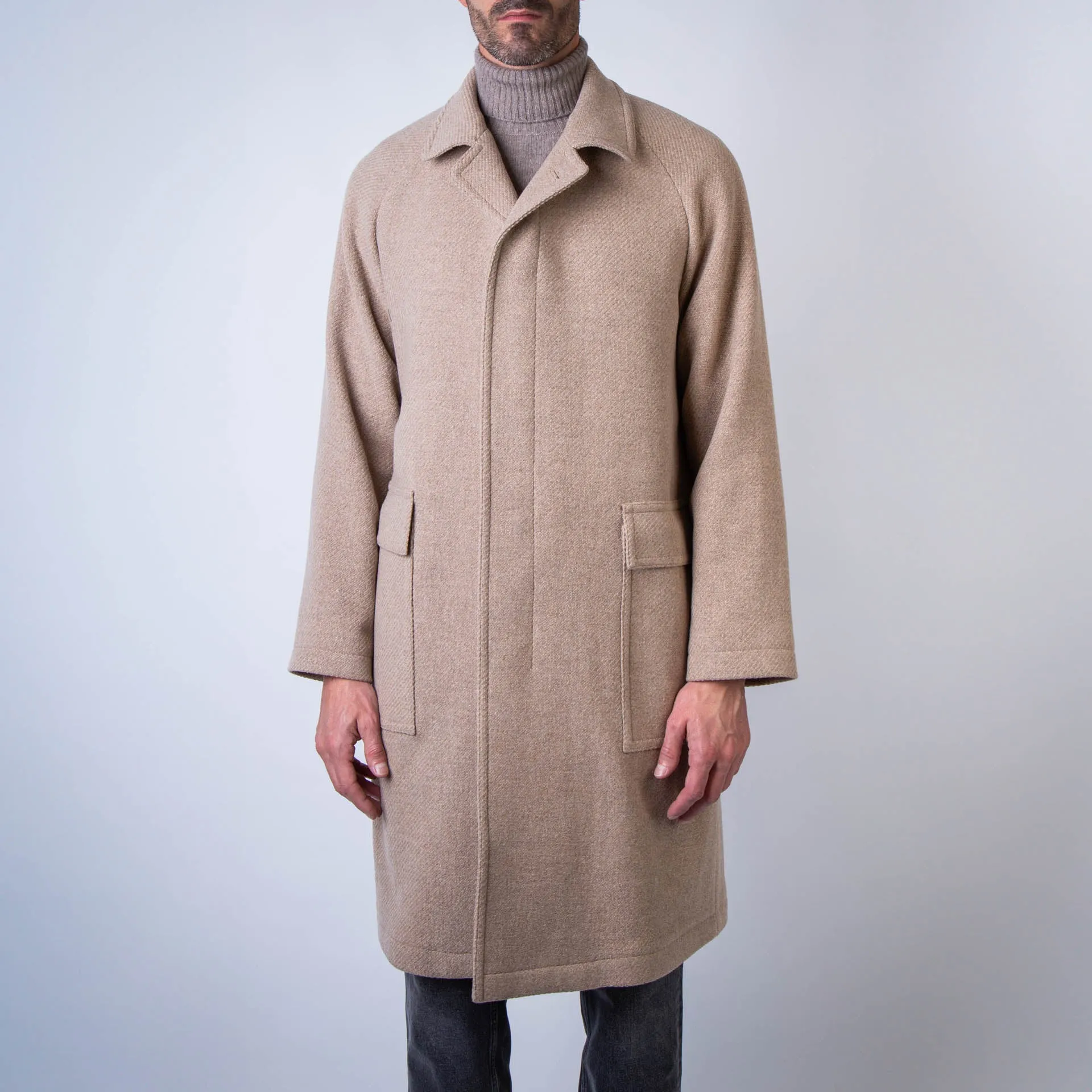 TAGLIATORE COAT LOYDS-340227 EA861 SAND