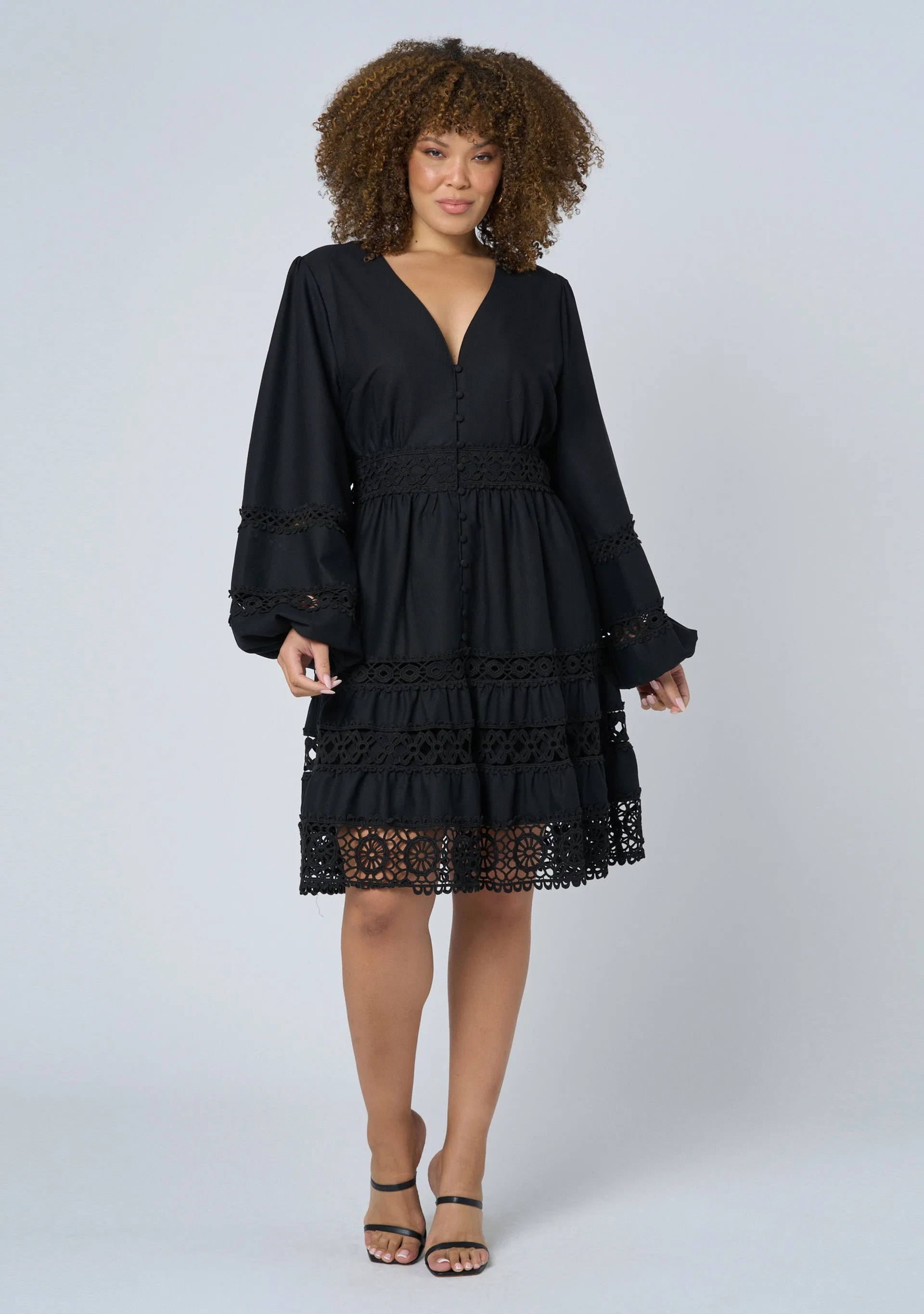 Zaliah Lace Mini Dress